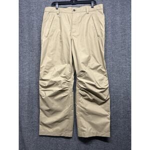 LL Bean Mens Water-Resistant Cresta‎ Hiking Pants Size 36x29 Tan Outdoors 271098